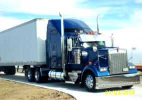 Semi truck picture 1