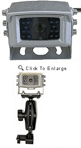 Camera for viewing on GPS screen