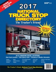 2017 The Trucker's Friend truck stop book