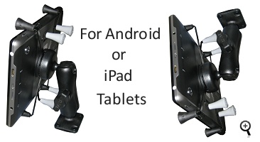 Android or iPad dash mount for semi truck