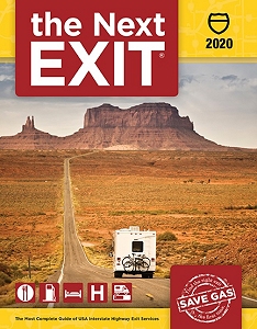 The Next Exit 2020 highway service business exit guide book for truck and rv