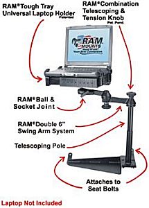 Laptop stand for nissan titan #7