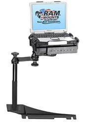 Ram VB-16 laptop stand for Chevy Impala with no powered seats