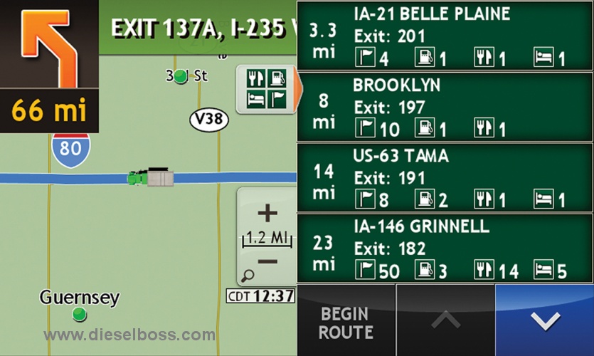 Rand McNally GPS 730 truck navigator - Intelliroute ...
