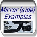 truck side mirror camera pictures