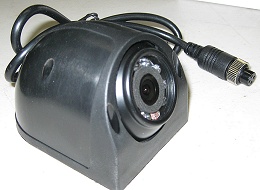 Flush or side mounted waterproof truck camera