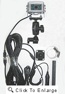 Complete GPS rear view truck camera system for Rand McNally TND 720