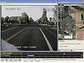 Vehicle car and truck viewer application for mobile DVR with Google Maps GPS position