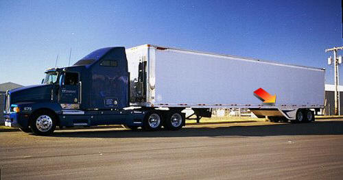 AirWedge installed - save on diesel fuel costs and increase economy and efficiency