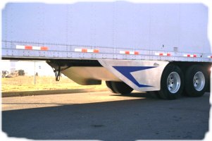 Reduce fuel consumption and cost with the aerodynamic AIRWEDGE from Airman Inc.