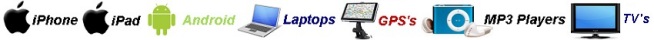 SoundFreaq Bluetooth and battery powered stereo speakers for iPhone, iPad, GPS, and laptops for truck driver and car