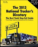 2013 National truckers services directory book
