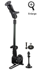 Ram POD HD universal seat bolt tablet mount stand for truck or car