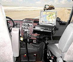 Trucker laptop computer stands and mounts for semi trucks - CLICK HERE