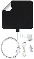 Amplified over the air digital TV antenna for truck