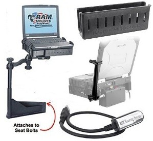 Truck laptop computer stand package #2
