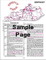 The next exit higway exit guide sample page