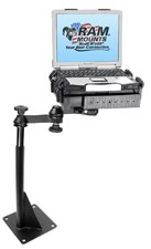 Ram floor mount laptop stand - bolt-in style