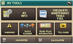 GPS with RV campground and park information