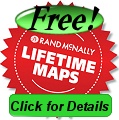 Rand tnd 530 730 truckers gps lifetime maps