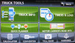 Rand McNally truck tools gps screen